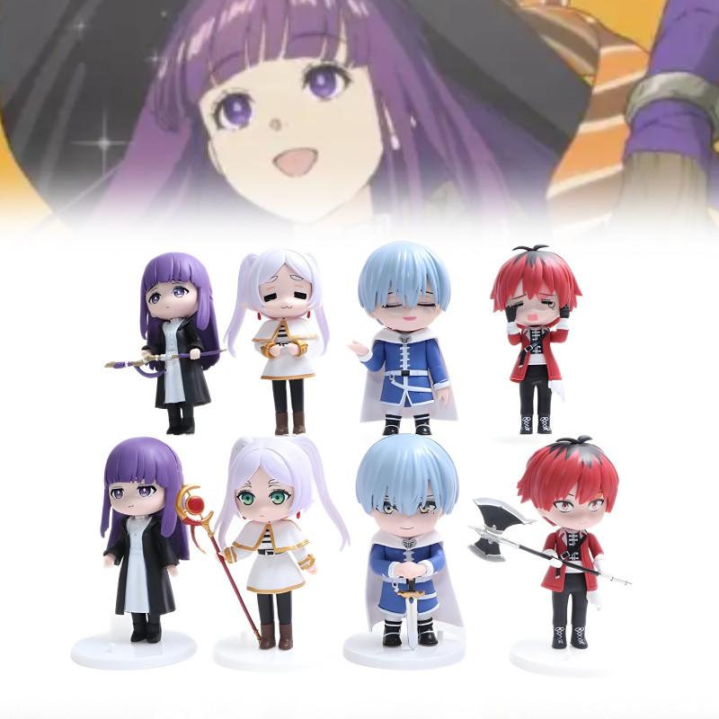 Beyond 8pcs Frieren Journeys End Fern Stark Action Figure Anime Doll Display