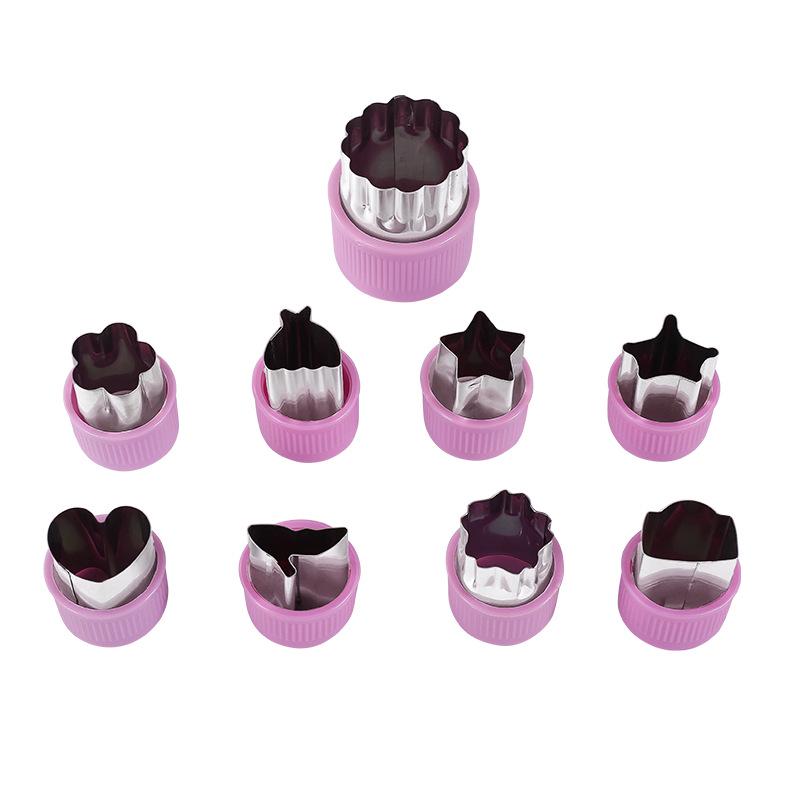 Stainless Steel Farfalle and Cookie Cutter - Baby Food and Fruit Flower Mold