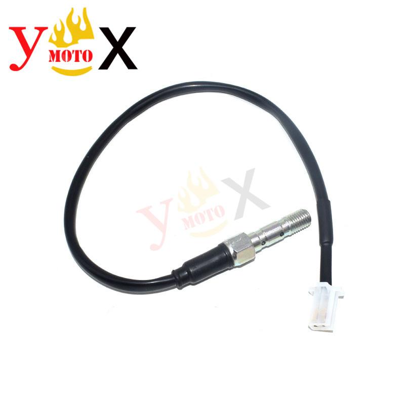 M10 1/1.25 Hydraulic Brake Pressure Rear Light Switch Hollow Bolt Brake Switch Wire For Honda CB CBR CRF CMX CTX VFR NC700 NC750