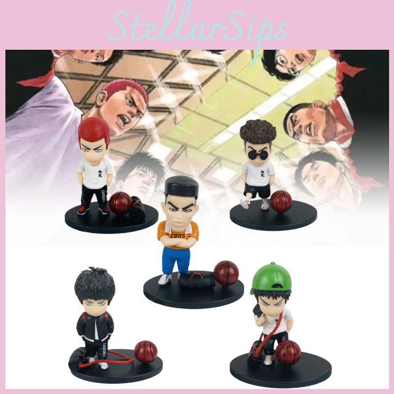 Limited Edition Five Piece Sakuragi Hanamichi Figure Collection For Display Decor