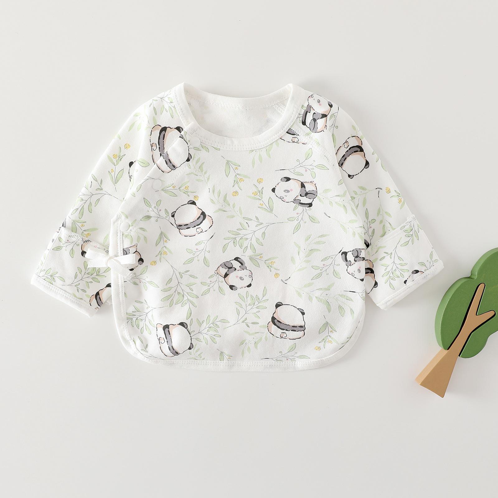 

Весняно-осінній комбінезон із чистої бавовни для новонароджених з довгими рукавами 59cm