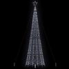 LED Christmas Tree with Tips 1534 Cool White LEDs 500 Cm