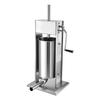 Manual Sausage Stuffer, 33 LBS / 15 L Vertical Meat Stuffer, Heavy Duty Sausage Casing Meat Stuffing Machine, Dual-Speed Stainless Steel Filler with 5