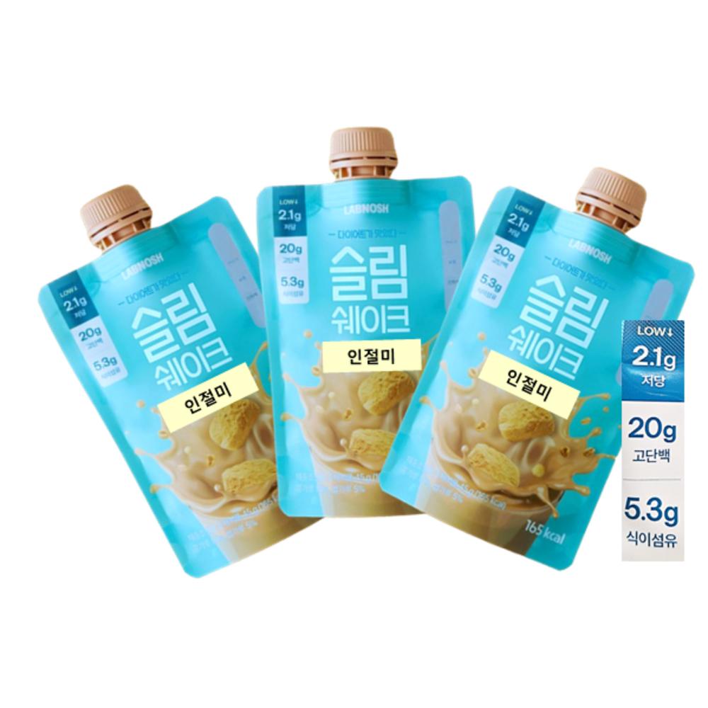 Labnosh Slim Shake Injeolmi 45g 3 pcs Ingredients: may be subject to change at the manufacturer’s discretion. For the most | 45g 3 pcs