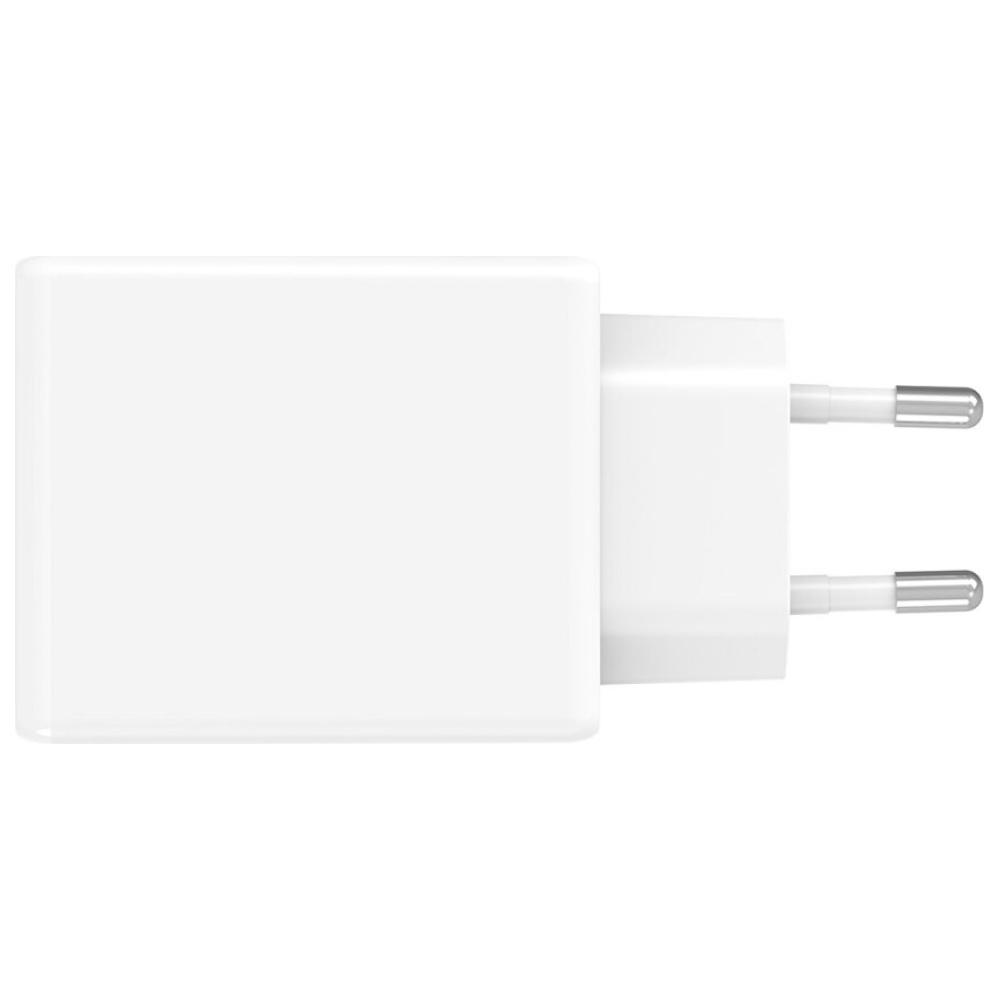 4smarts PDPlug Slim Dual 65W GaN 2xUSB-C Wall Charger White