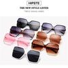 1 PC Car Motor Oversized Square Sunglasses for Women and Men UV Protection Eyeglasses Retro Big Frame Sun Glasses Fashion Shades