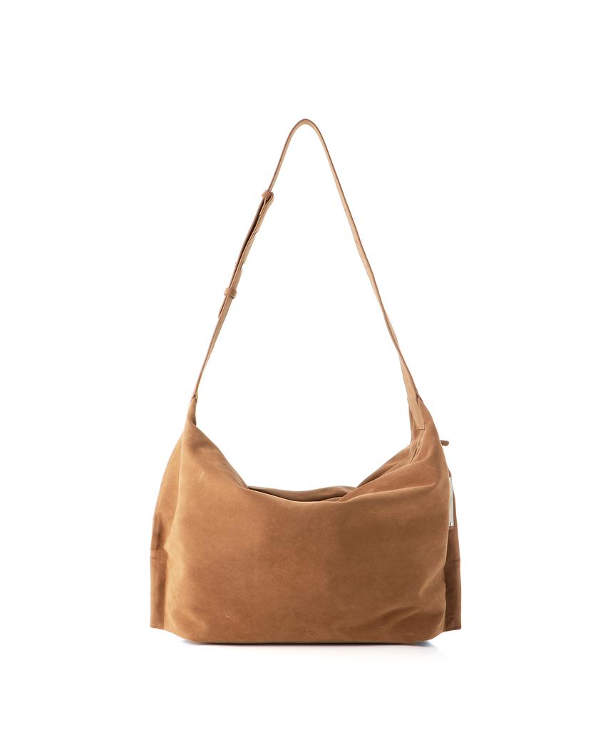 Jolly Vela Bag Bella Bag - Suede Camel Brown