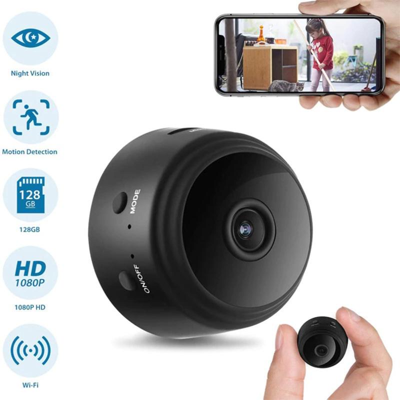 

A9 Mini Camera Wifi Camera 1080P HD Ip Camera Night Voice Video Security Wireless Mini Camcorders Surveillance Cameras black
