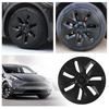 4Pcs Hubcap Wheel Covers Stylish Wr Resistant 19 Inch Hub Replacement for 2020 To 2023