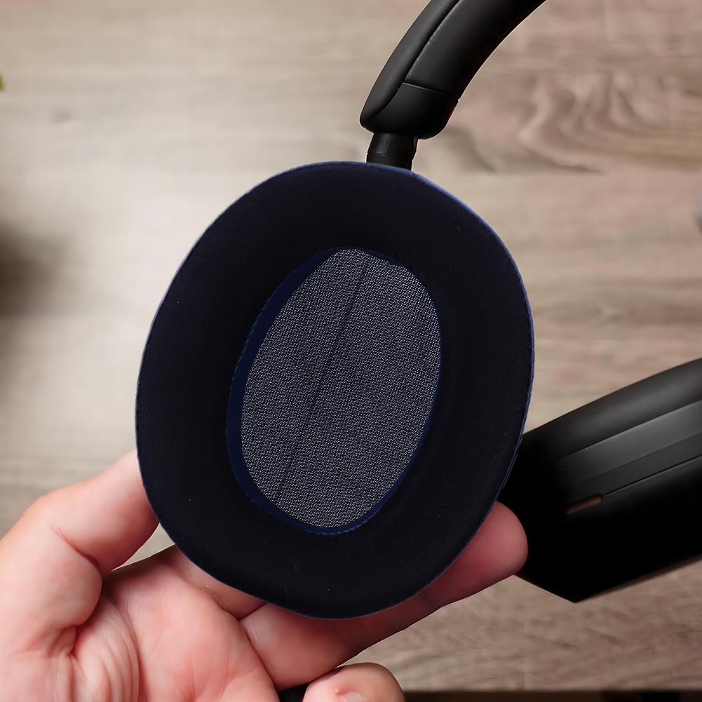 Earpads Cushions Replacement Cooling Gel/Protein Leather Headset Ear Cushions for Sony WH-XB910N Wired & Wireless Headphones