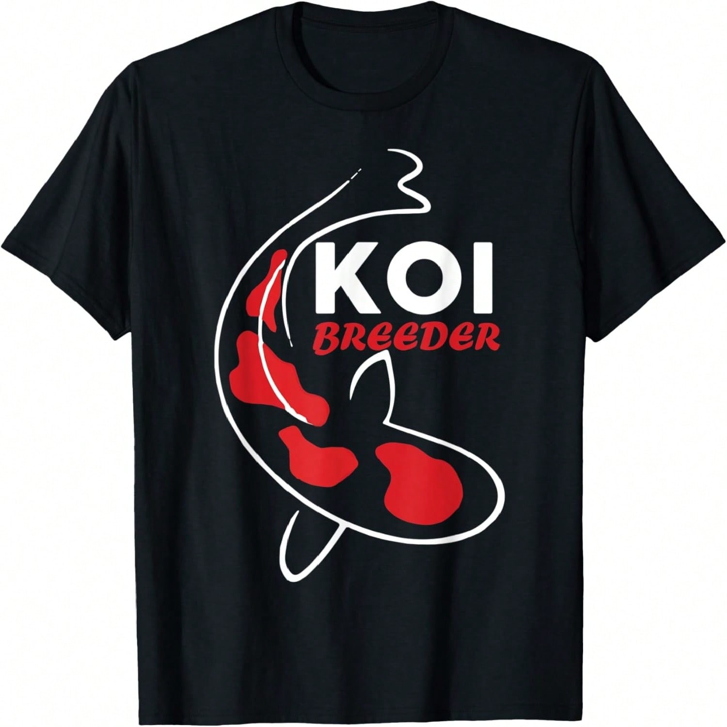 Koi Pond Art Koi Fish Japanese Koi T-Shirt S