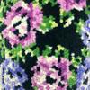 Senko FEELFOOT Garten Glazed Rose 27568 Slippers, Approx. 23.5cm - 25cm, Black, Weave, Design,
