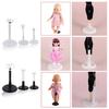 Metal Doll Bracket Practical Stand Holder Toy Store Display Adjustable White Black Support High Quality Puppet Wrist Stand