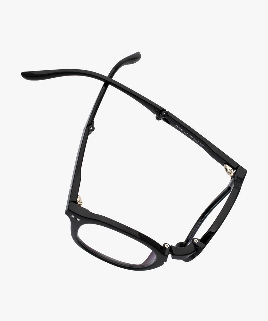Likkeullou Rc Zehe Folder Blue Light Glasses Black
