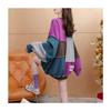 Spring Autumn Street Style Harajuku Patchwork Loose Casual Pullover Sweater Women Fashion Printing All-match Top