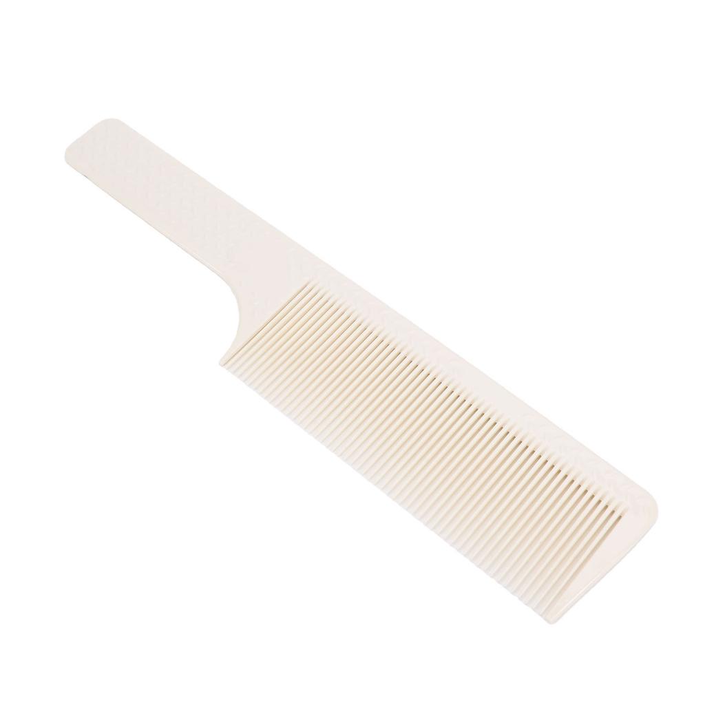 Barber Comb Professional Ergonomic Hair Comb for All Types Hairdressing Hair Cutting White
