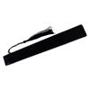1pc Vintage Handmade Bamboo Folding Fan, Black Traditional Chinese Japanese Style, Lightweight for Wedding Photography Decor