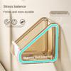 Storage Rack Easy To Press Adjustable Accessories Plastic Grey Bathroom Storage Dishwashing Liquid Hanger Brown Home Storage