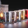 Starry Sky Christmas Glass Candlestick - Bestselling European & American Aroma Candle Cup