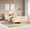VidaXL Bed Frames Without Mattress 160x200 Cm Solid Pine Wood 3323293