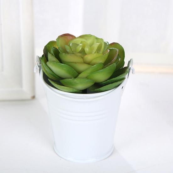 Niedlicher Mini-Eimer in einfarbiger Farbe, für Hochzeit, Party, Süßigkeiten, Gastgeschenke, Heim- und Hoteldekoration