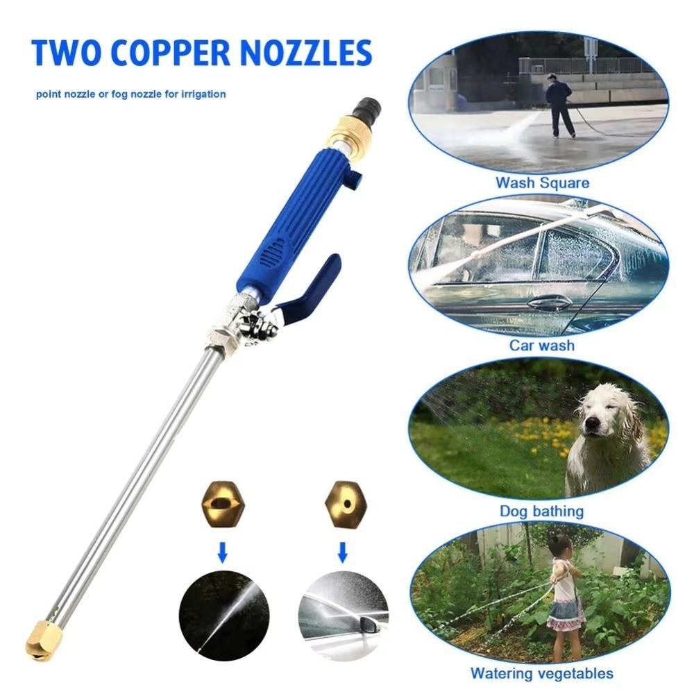 High Pressure Pressure Washer Wand Adjustable Copper Nozzle Sprayer Washer Extendable Ergonomic Handle Water Spray Lance