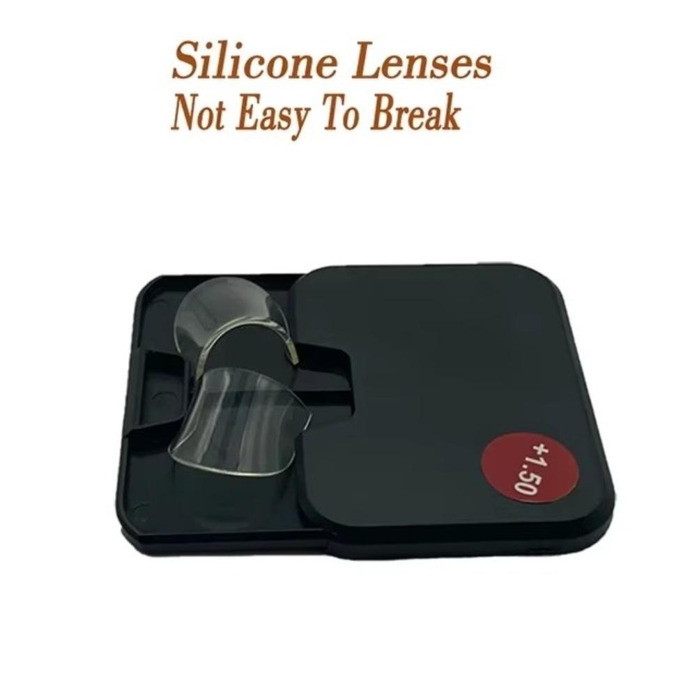 1Pairs Eye Protection Bifocal Reading Lens Anti Blue Light Magnifying Reading Glasses  For Men Women