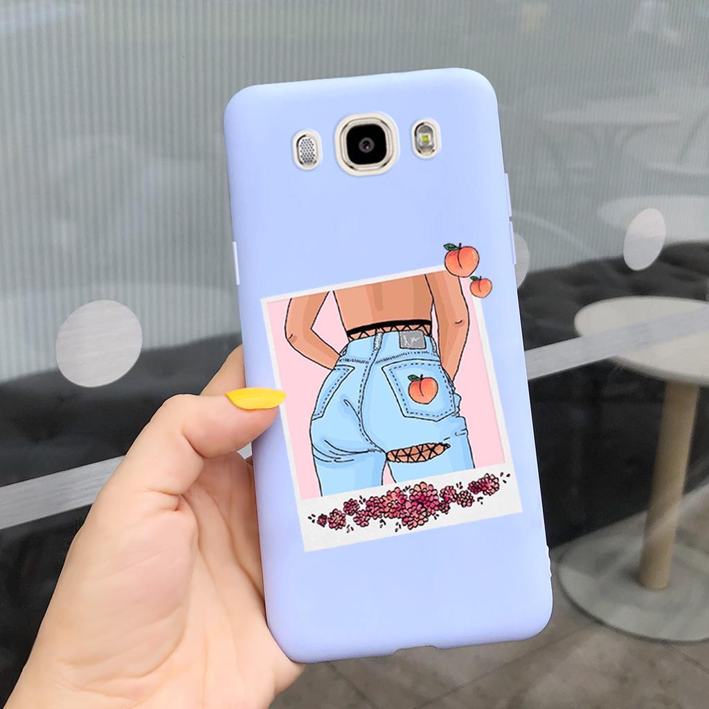 Lovely Phone Case For Samsung Galaxy J7 2016 Case Silicone Candy Cover Bumper For Samsung J7 2016 J710 J710H SM-J710F Soft Cases