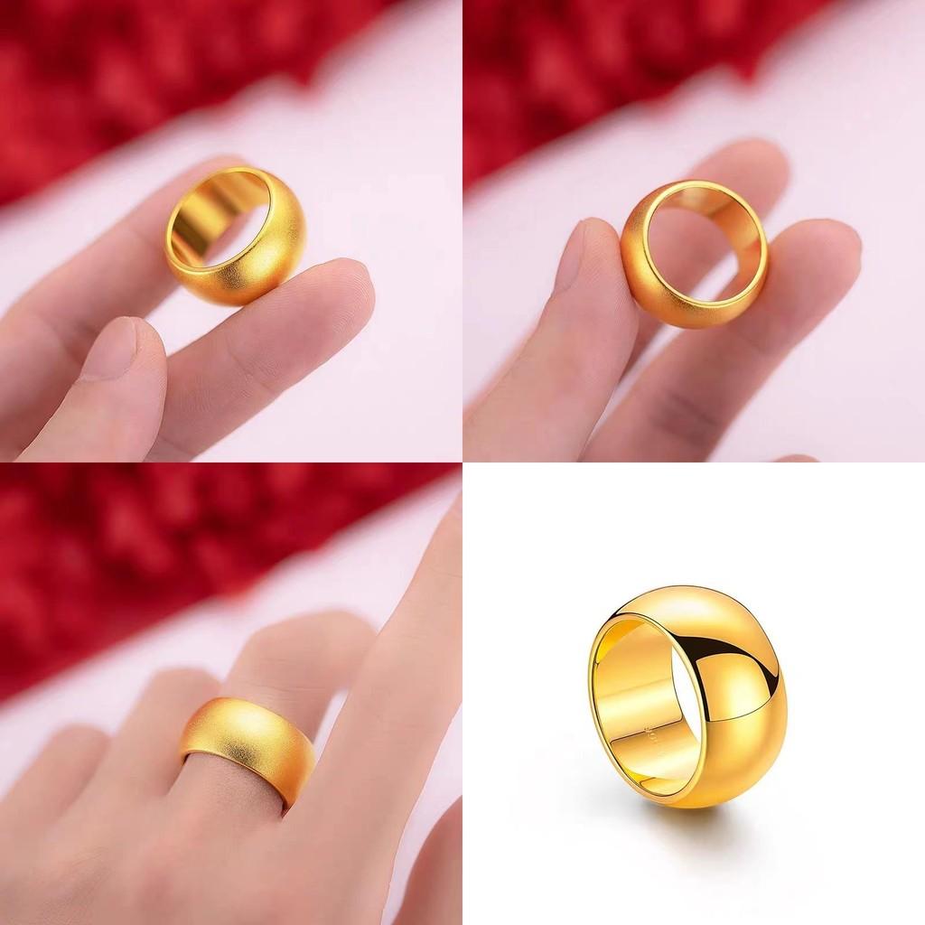 Elegant Minimalist Gold-plated Copper Ring Featuring Geometric Shapes Perfect For Couples Or Fashion Lovers