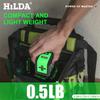 Compact Green Laser Level - 2-Line Automatic Projection Tool