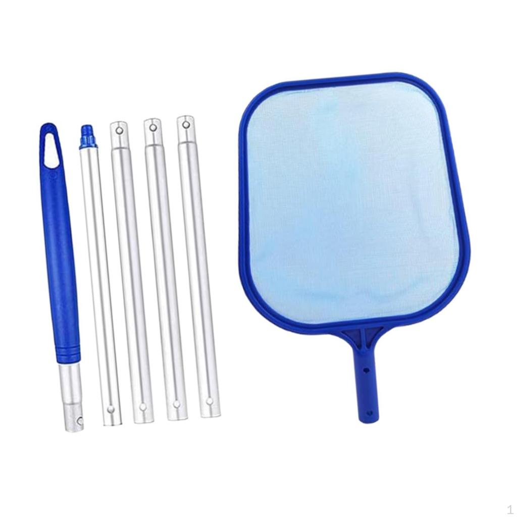 Pool Skimmer Net Fine Mesh Frame Leaf Skim Remove Leaves Debris for SPA Bathtub