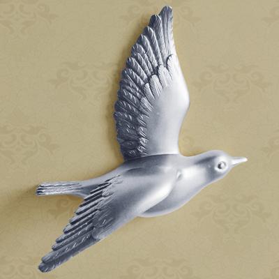 Creative Resin Little bird Wall decoration 3D Home decor wall hangings Decorative accessories Modern crafts Background wall