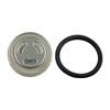 18mm Universal Motorcycle Motorbike Scooter Brake Master Cylinder Reservoir Sight Glass Lens with Seal Gasket