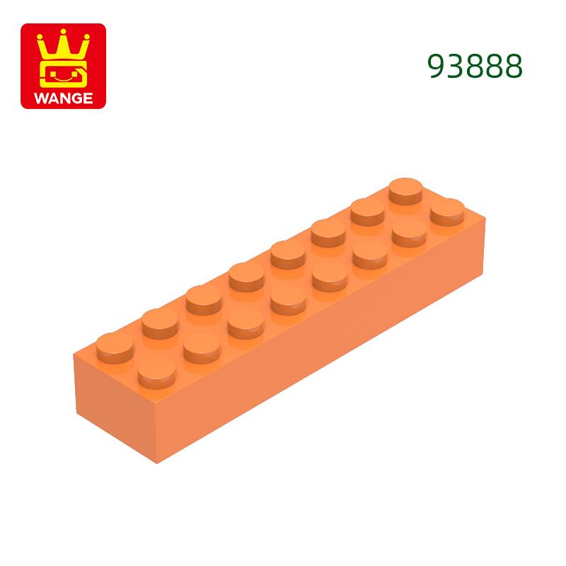 21Pcs/Lot 93888 Timeless Basic Thick 2x8 Constructing Blocks Construction Accessories Works With Brick Children Playthings Present