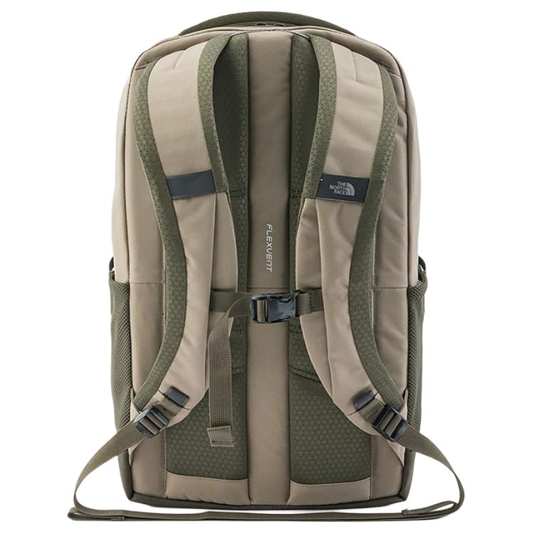 The North Face Jester 27L Casual Color Block Versatile Backpack Outdoor Bag Recycled Polyester Sandstone Unisex Backpack NF0A3VXF9O0