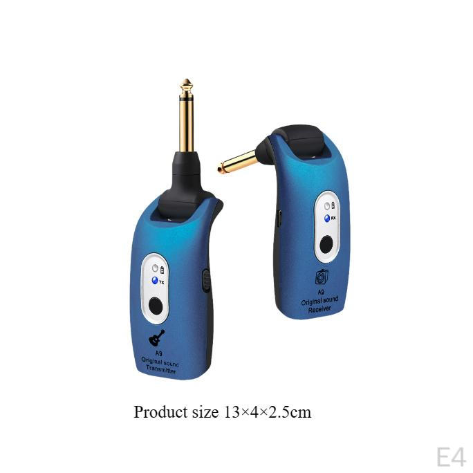 2x Audio Transmitter Receiver Guitar for Violins