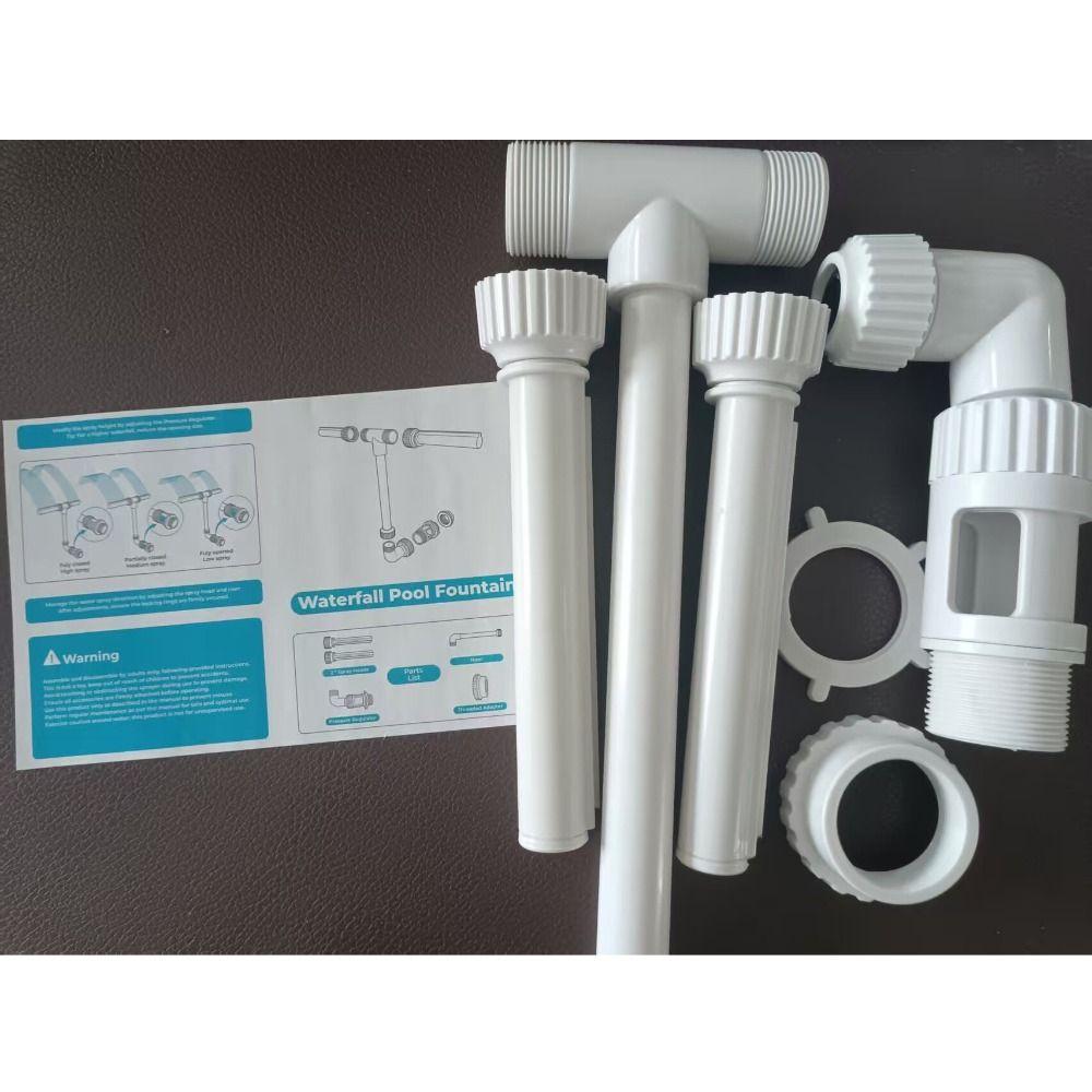 Dual Spray Pool Fountain Rotatable Pool Water Sprayer New Dual Spray Nozzle Swimming Pool