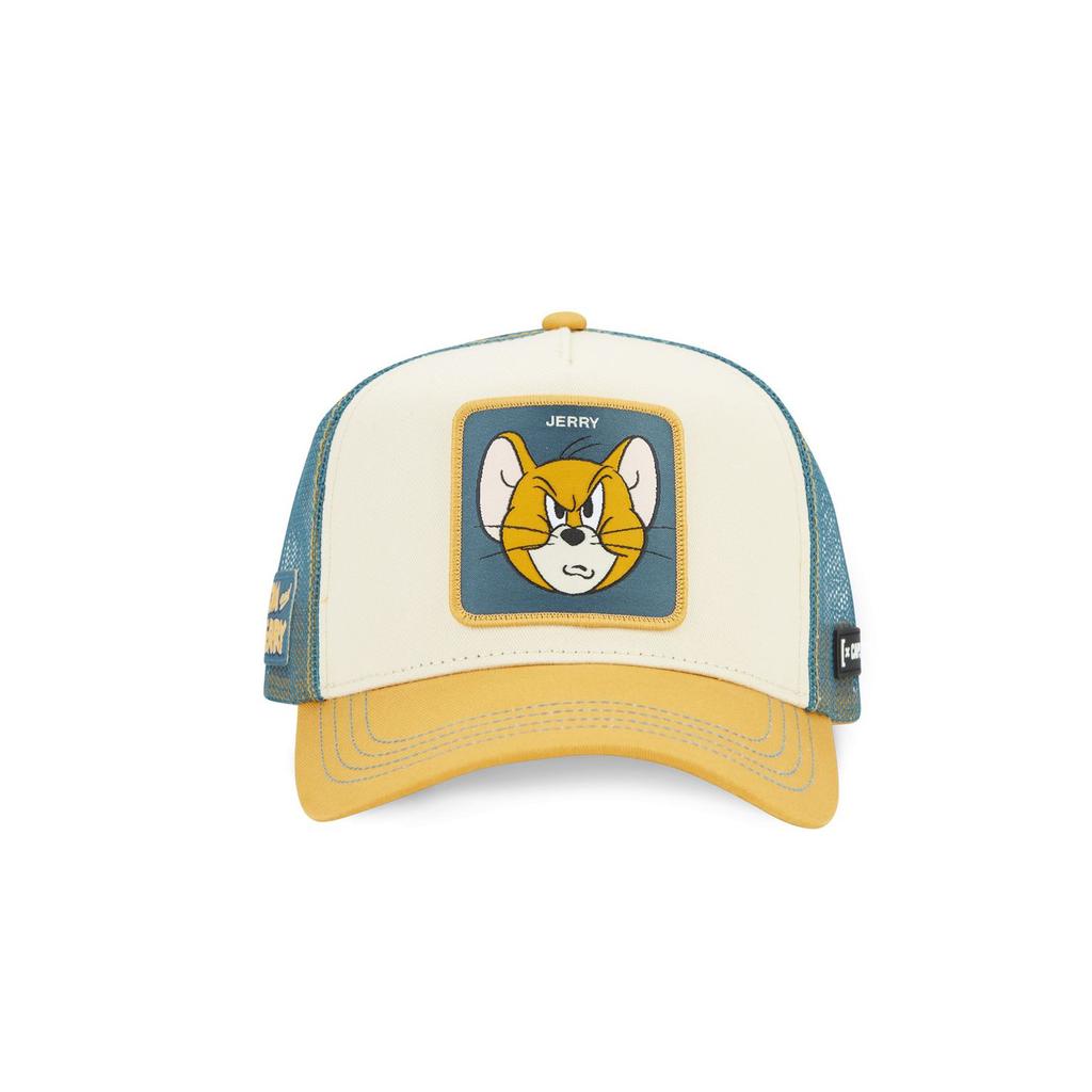 Casquette trucker en coton avec filet Tom & Jerry modèle Jerry