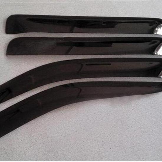 Ford Raptor F150 Injection Molded Rain & Sun Visor: Thickened, Widened Full Coverage Door & Window Shield