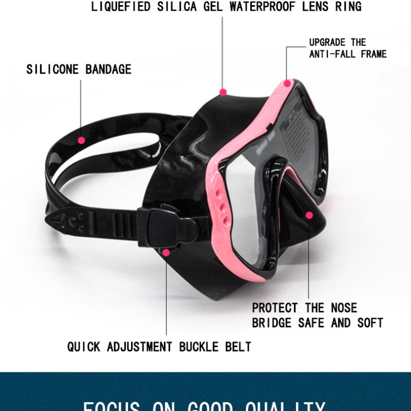 Kjøp Professional swimming waterproof soft silicone glasses swimming