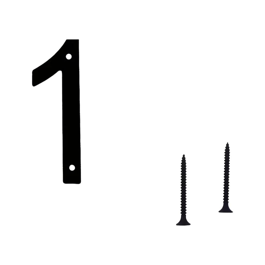 Modern Floating Houses Number Metal Houses Number Rusts Proof Home Address Number/Plaques Metal Mailbox Number Set