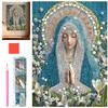 5D Diamond Art Painting Kits For Adults,religious Themes Special Shape Crystal Diamond Partial HandmadeKits For Home Decor Art G