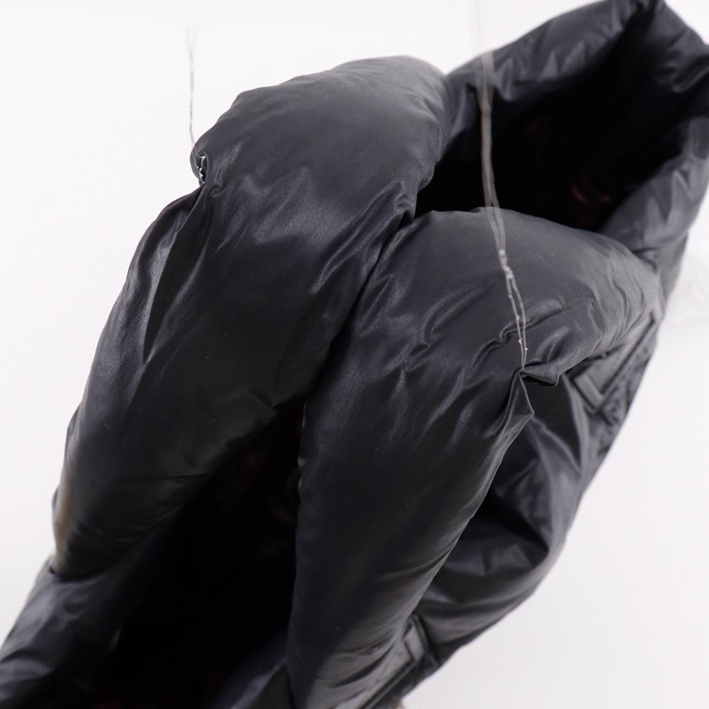 CHANEL Cococoon Handbag A48610 Small tote reversible black Nylon Women Used