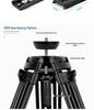 Q880 Aluminum Alloy DSLR Camera Tripod with Hydraulic Pan-Tilt Head for Photography and Videography