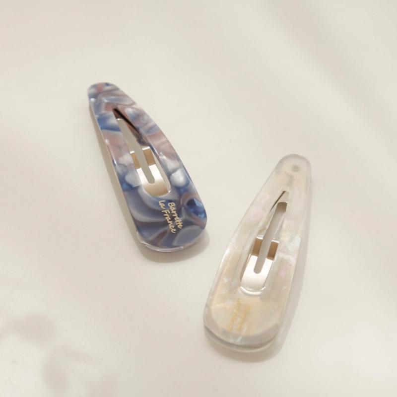 

J.Lauren Aurora & Pinkblue Celluloid Hair Pin H0808 pink blue