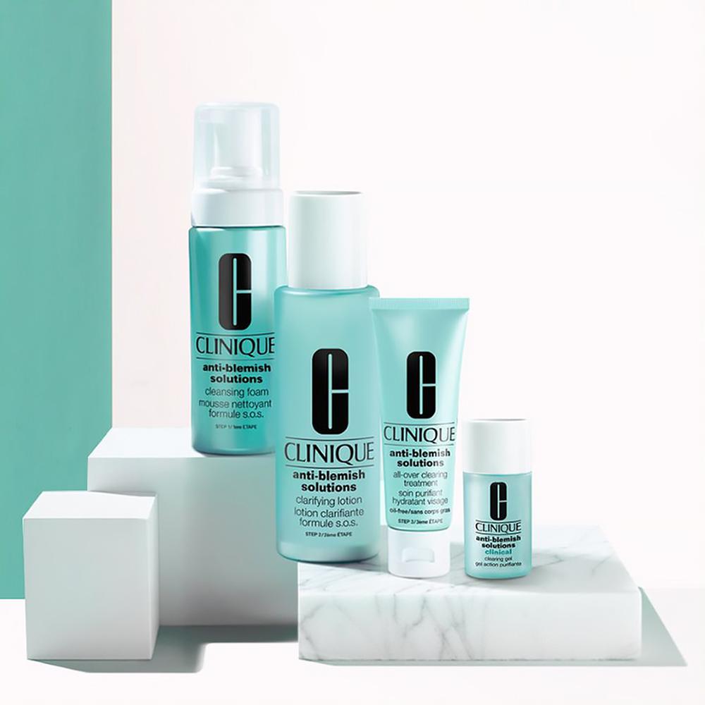 Clinique Anti-Blemish Solutions All-Over Clearing Treatment Oil-Free 50ml - Moisture Care, Korean