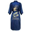 Ethnic Chinese Style Men's Clothing Men's Dalong Bathrobe Bathrobe Dragon Robe Tang Suit Pajamas Nightgown Home Service Embroidered Dalong