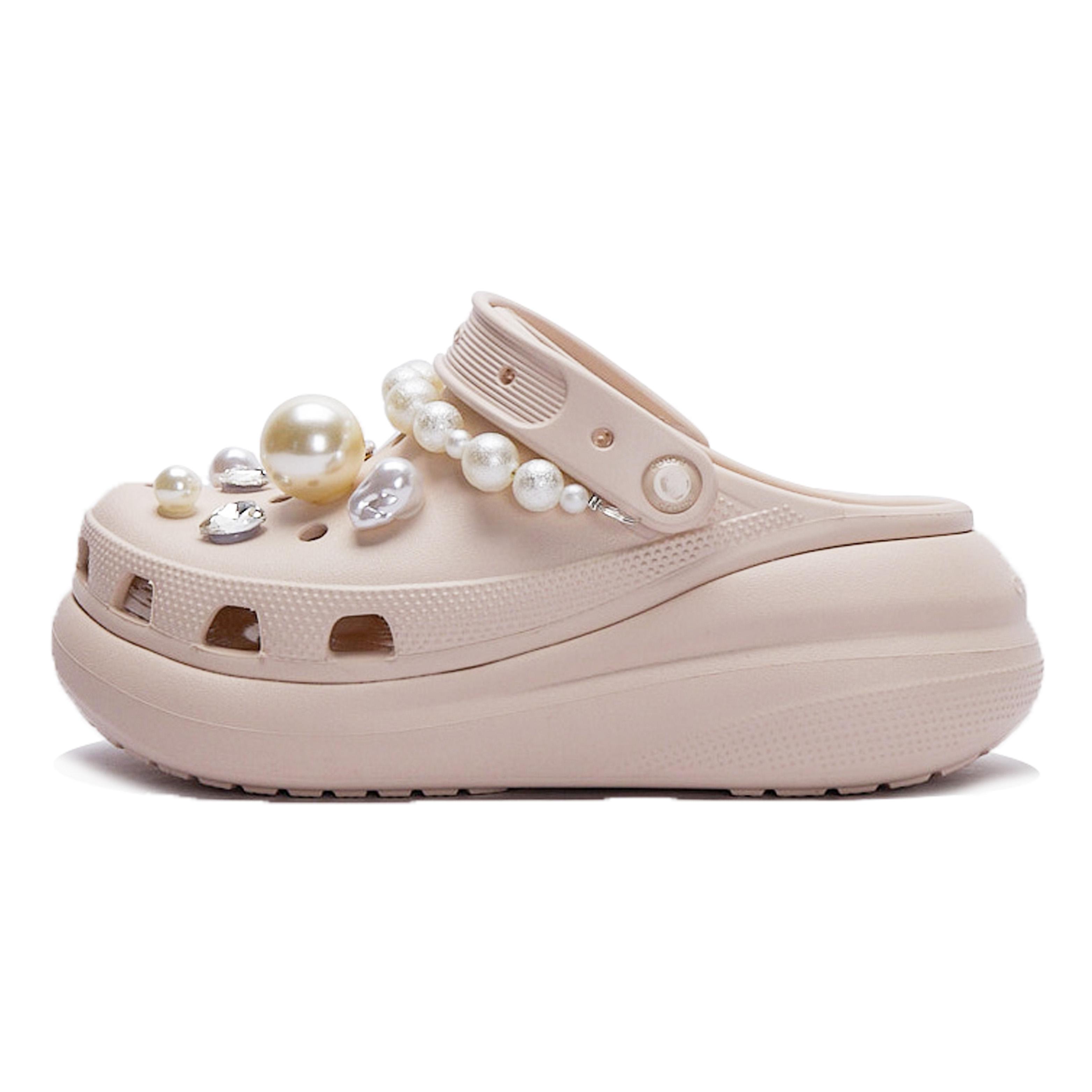 

Crocs Пузырь Медуза Розовый Бусина Пузырь ЭВА Сладкий и Милый Индивидуальность Дырочные Туфли Унисекс Розовый 39-40 розовый