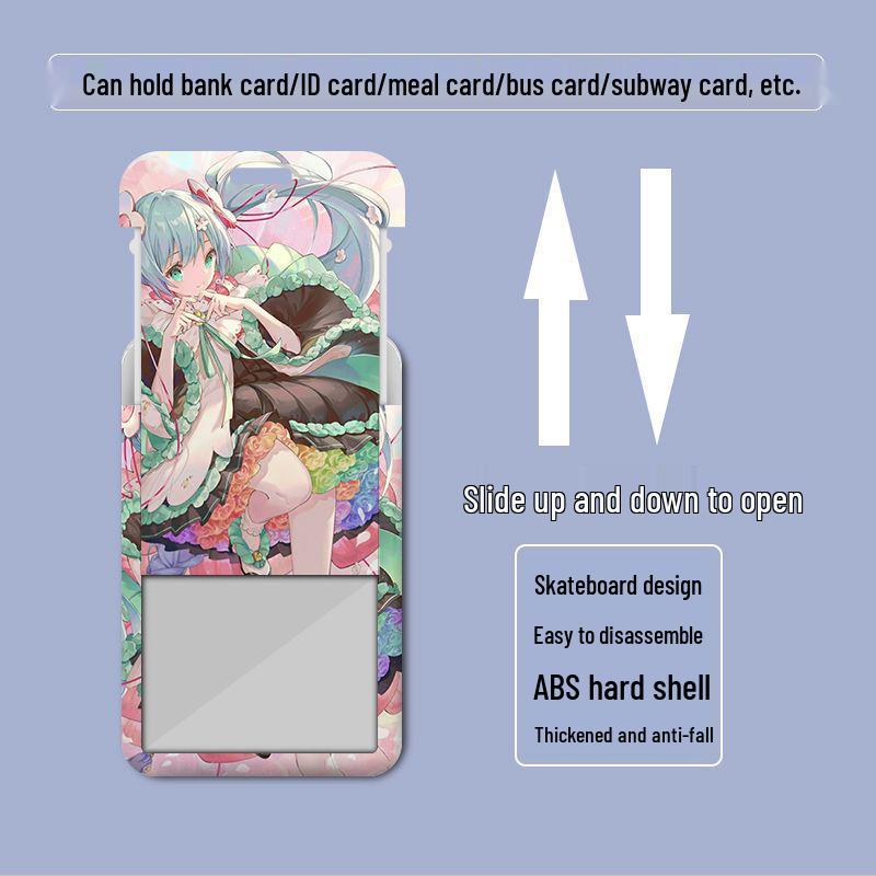 Hatsune Miku Anime ID, Bus & Meal Card Holder