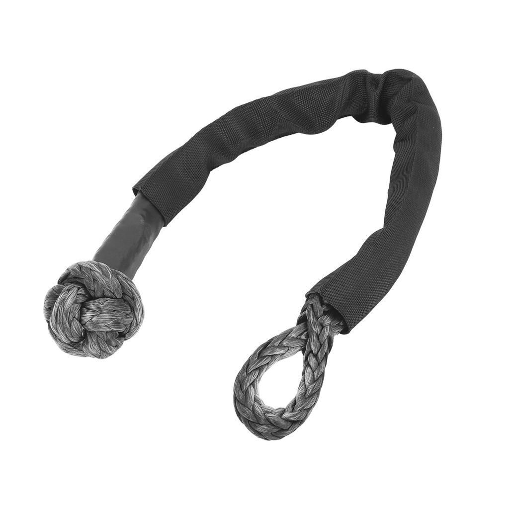 Soft Shackle 16T Load Capacity 600mm Length Synthetic Road Recovery Rope for Cargo Handling Vehicle